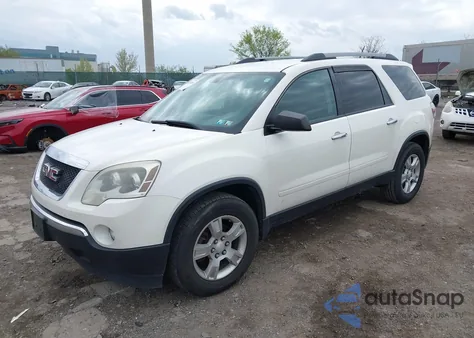 2012 GMC Acadia Sl z USA, uszkodzony, nr VIN 1GKKRNED2CJ386706